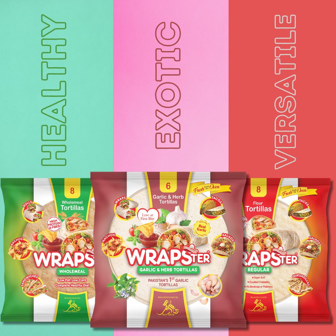 Flavor Bundle | Pack of 3 | Wrapster Tortilla Wrap