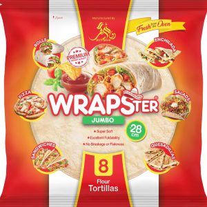 Wrapster Flour Tortillas Jumbo