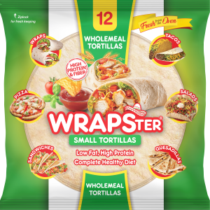 Wrapster Wholemeal Small Tortillas